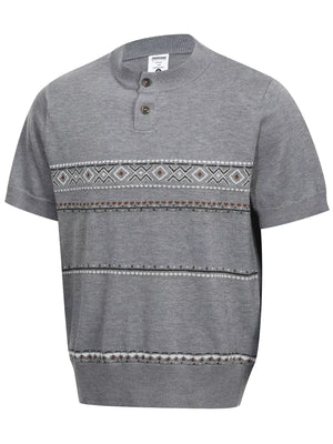 Men's Short Sleeve Knit Top
