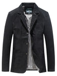 Men's Plus Size Casual Lapel Collar Blazer view 2