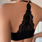 Backless Ribbed Bra view 3