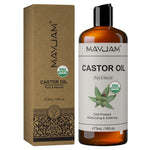 Organic Castor Oil -- Hair, Skin & Lash view 1
