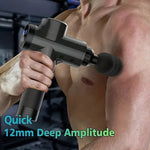 Deep Tissue Massage Gun -- Pro Recovery Percussion Device view 2