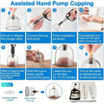 18pcs Set Cupping Relaxation Kit with Hand Pump and Detailed Cupping Manual for Multiple Sizes of Vacuum Cups Massage Cupping view 3