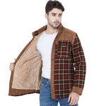 Plaid Fleece-Lined Jacket view 6