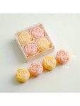 Hand-Shaped Rose Candles, Set of 4 view 11