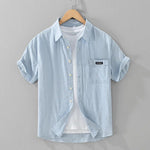 Men's Lightweight Linen Casual Shirt view 6