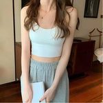 Ice Silk Tank Bra Top view 4