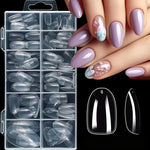 120pc Marble Press-On Nail Set view 7
