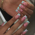 Y2K Handmade Coffin Press-On Nails view 1