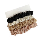 Pure Silk Scrunchie Set, 4-Piece view 6