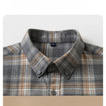 100% Cotton Plaid Flannel Shirt view 3