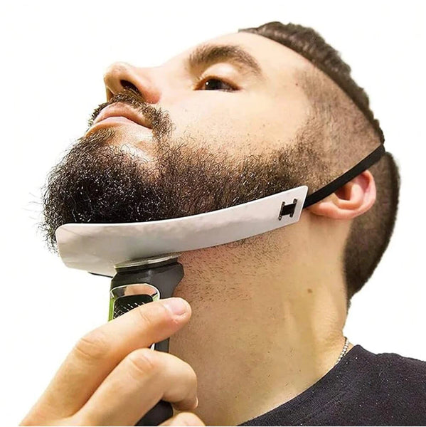 Beard Shaping Stencil -- Clean Neckline Guide Tool