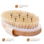 Natural Bristle Body Brush view 3