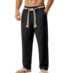 Linen Drawstring Trousers view 12