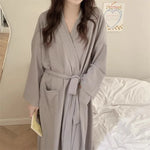 Waffle-Weave Robe view 4