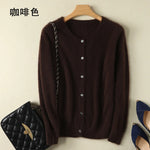 Mink Cashmere Cardigan view 7