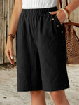 High-Waist Lounge Shorts view 7