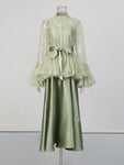 Lace Two-Piece Evening Set view 10
