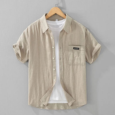 Men's Lightweight Linen Casual Shirt