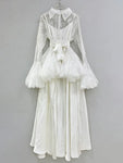 Lace Two-Piece Evening Set view 9