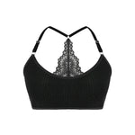 Backless Ribbed Bra view 6