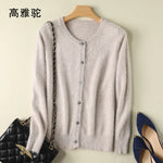 Mink Cashmere Cardigan view 9