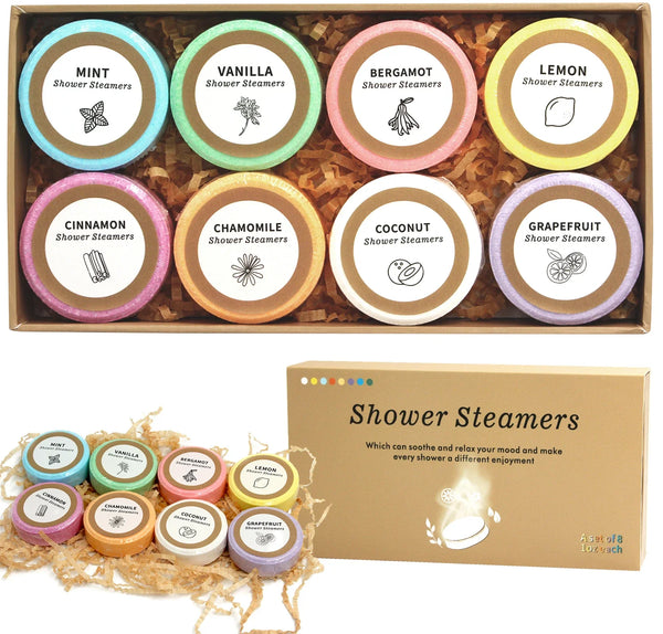 Aromatherapy Shower Steamers, Set of 8