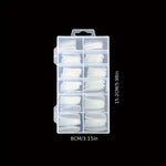 120pc Marble Press-On Nail Set view 4