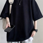 Oversized Solid Tee view 6