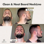 Beard Shaping Stencil -- Clean Neckline Guide Tool view 5
