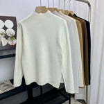 Velvet-Lined Turtleneck Sweater view 10