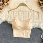 Ice Silk Tank Bra Top view 8