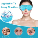 Reusable Hot & Cold Gel Eye Mask view 4
