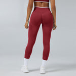 Seamless Sport Leggings -- Quick-Dry High-Waist Workout Tight view 8