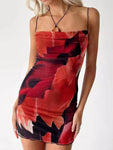Printed Bodycon Cami Dress view 1